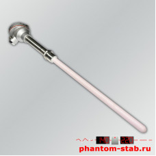 Термопара керамическая тип "К", штутцер, до +1300°C